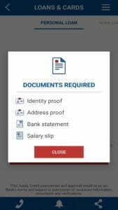 HDFC Personal Loan Documents 1