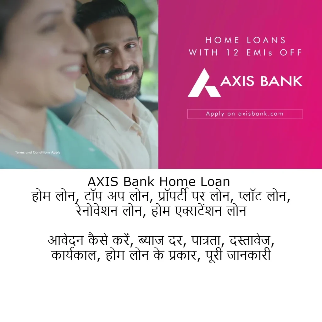 AXIS Bank Home Loan in Hindi complete information